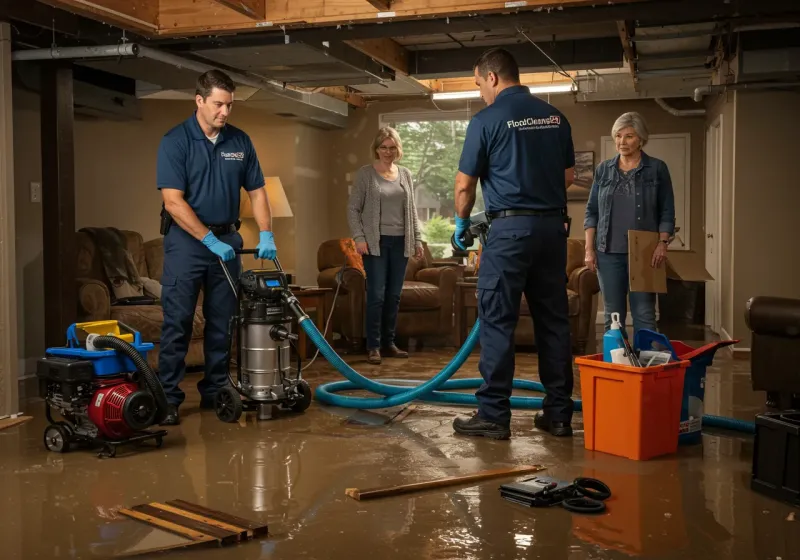 Basement Water Extraction and Removal Techniques process in Laflin, PA